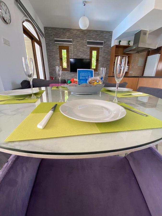 פאראלימני Villa Angel - Exotic Villa 200M From Beach מראה חיצוני תמונה