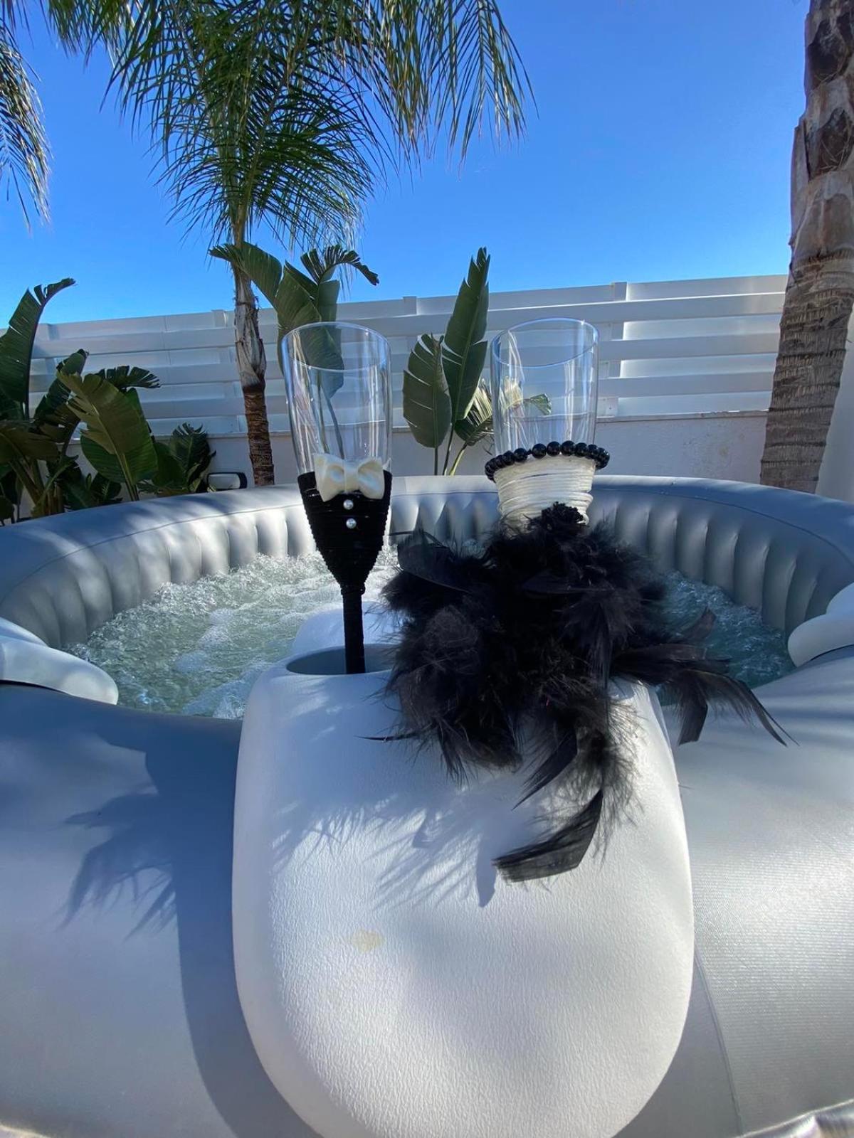 פאראלימני Villa Angel - Exotic Villa 200M From Beach מראה חיצוני תמונה